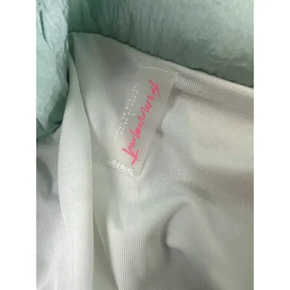 FP Movement Free People The Way Home Short Smock Bayside Blue Shorts Size Large - Picture 8 of 13